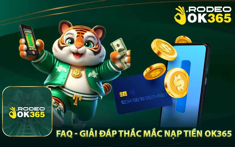 FAQ - Giải Đáp Thắc Mắc Khi Nạp Tiền OK365