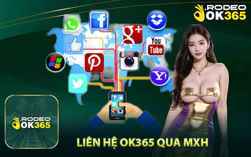 Liên hệ OK365 qua mạng xã hội